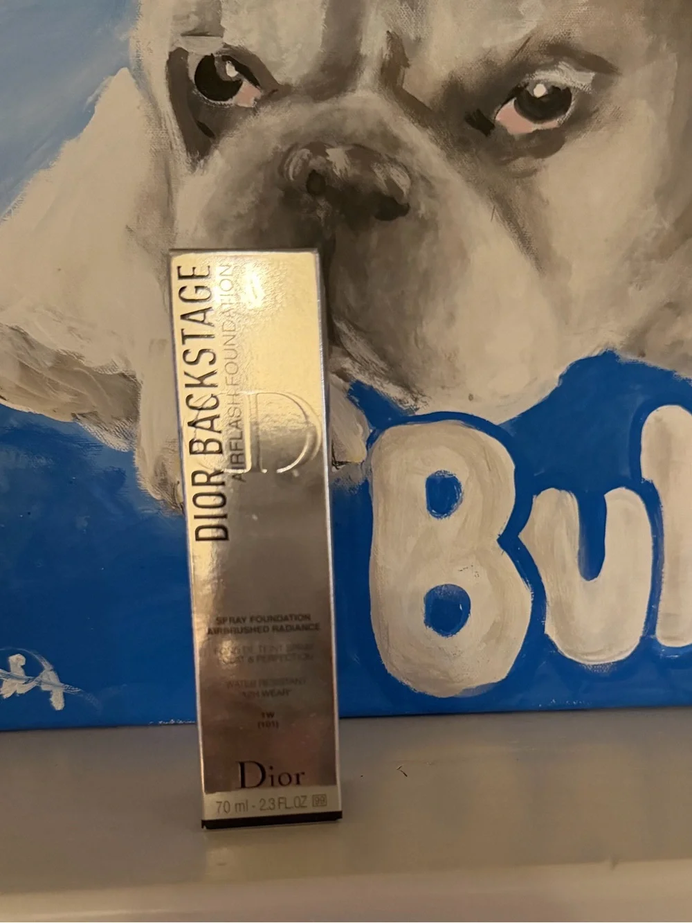 NEW IN BOX Dior Backstage Airflash Spray Foundation—1W (101) 2.3oz; DISCONTINUED